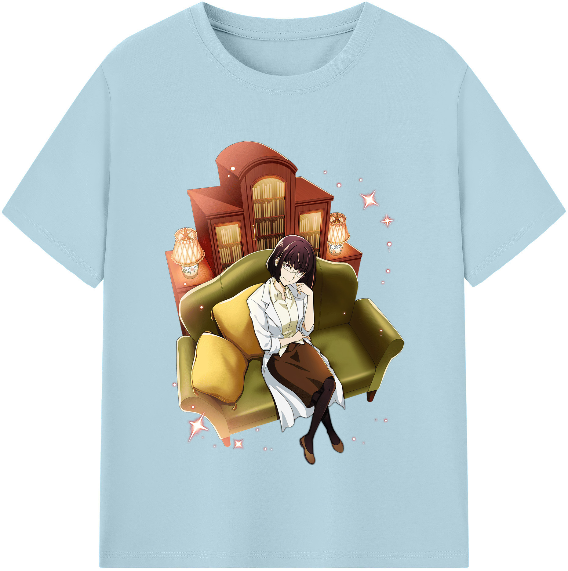 （画像用） 文豪ストレイドッグス Bungo Stray Dogs 綿100％半袖Tシャツ（フロントプリント）
